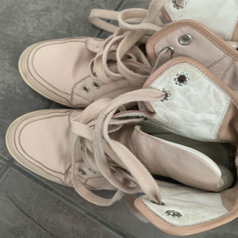 Hogan Rebel high top running shoes